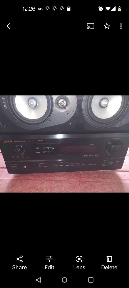Home Stereo System With Subwoofer