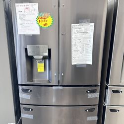 LG Refrige With Fresh Drawer/door In Door/craft Ice Maker Unused 