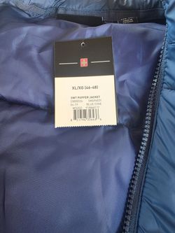 SWT Puffer Jacket Blue Cove XL