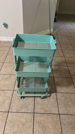 Three tiers rolling cart