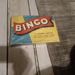 Vintage Bingo Game (1938)