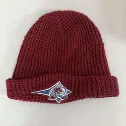 Vintage Starter NHL Colorado Avalanche Beanie Winter Hat Cap Knit