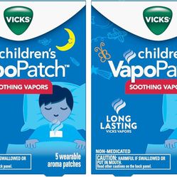 Vicks Children's VapoPatch - Mess-Free Aroma Patch, 5ct x2