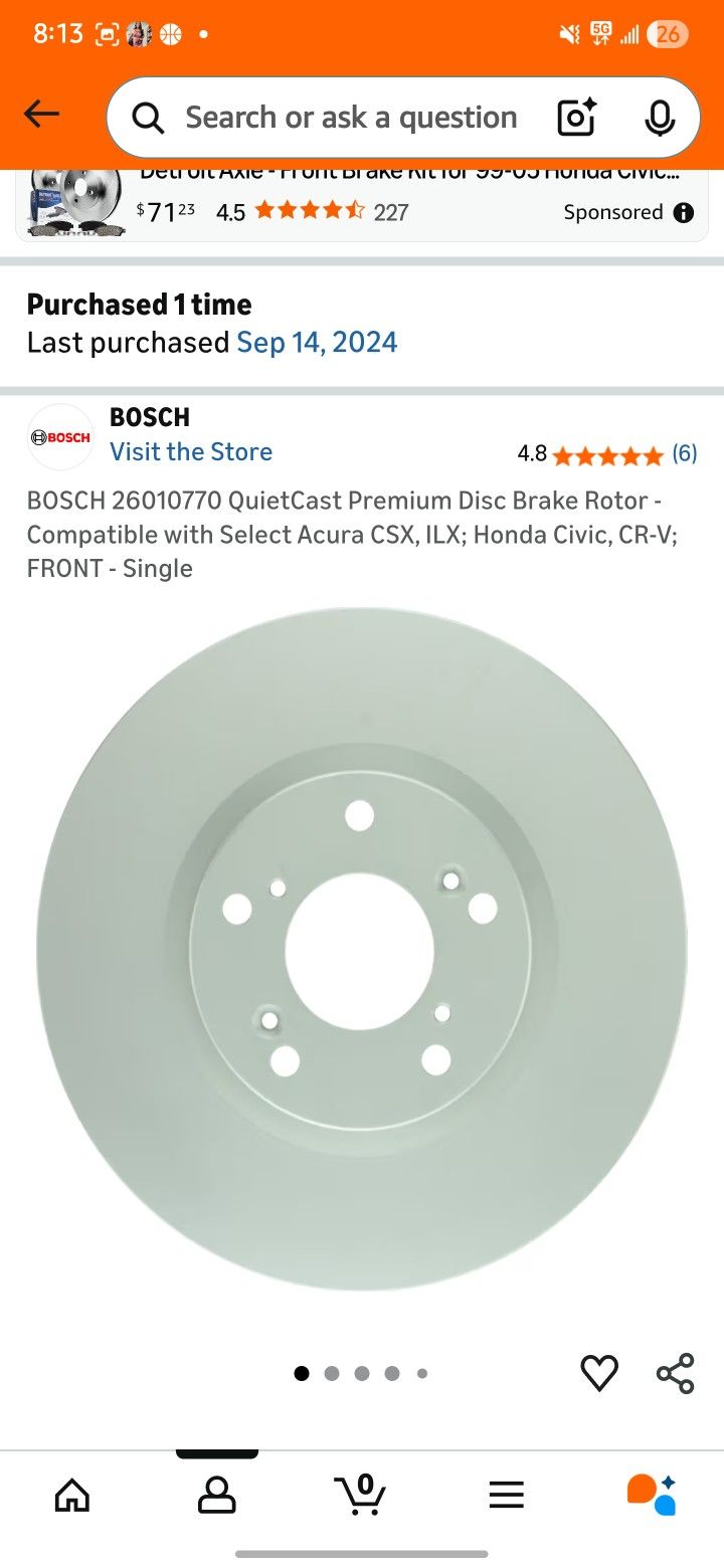 Set Of Unused Rotors 