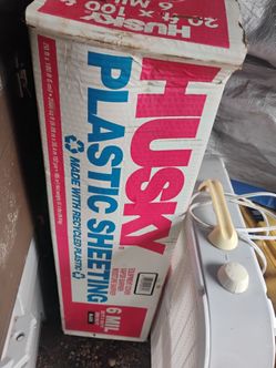 Black plastic sheeting 20ft X 100ft