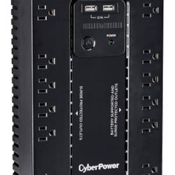 CyberPower ST900U Standby UPS System, 900VA/500W, 12 Outlets. New$80 Pick Up 