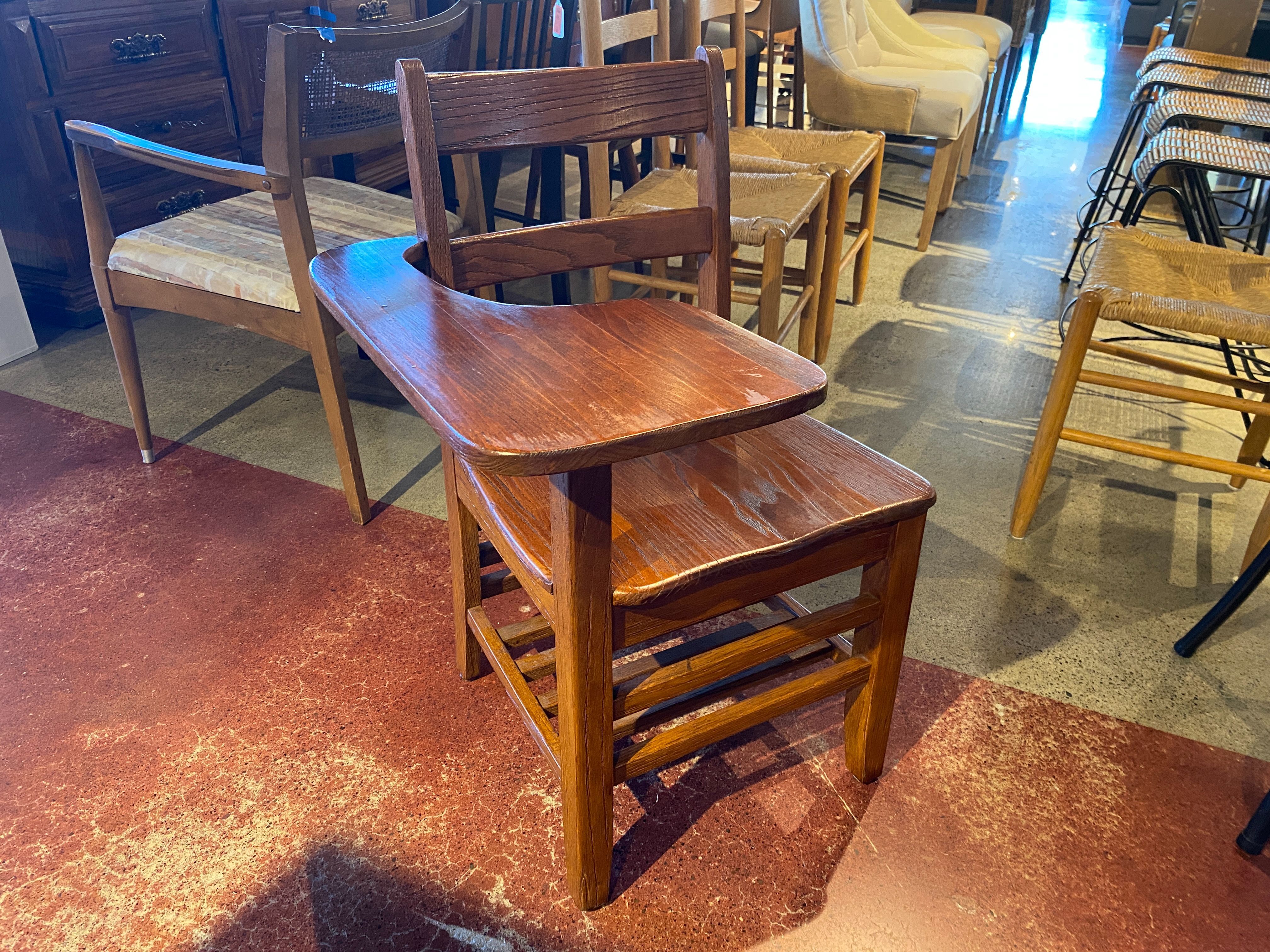 Charming All-Wood Student Desk