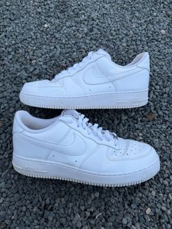 Nike Air Force 1 Low LE Triple White 4.5Y 6W 4.5M