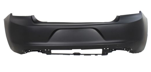 2015-2022 Dodge Charger - Rear Primed Bumper Cover, Without Parking Assist Sensor