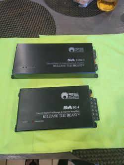 2 AMPLIFIER R.E AUDIO 