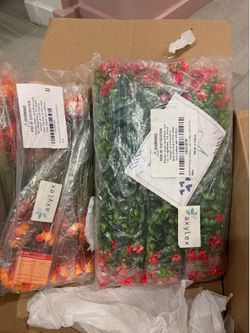 AXYLEX artificial flowers for outdoor spaces.