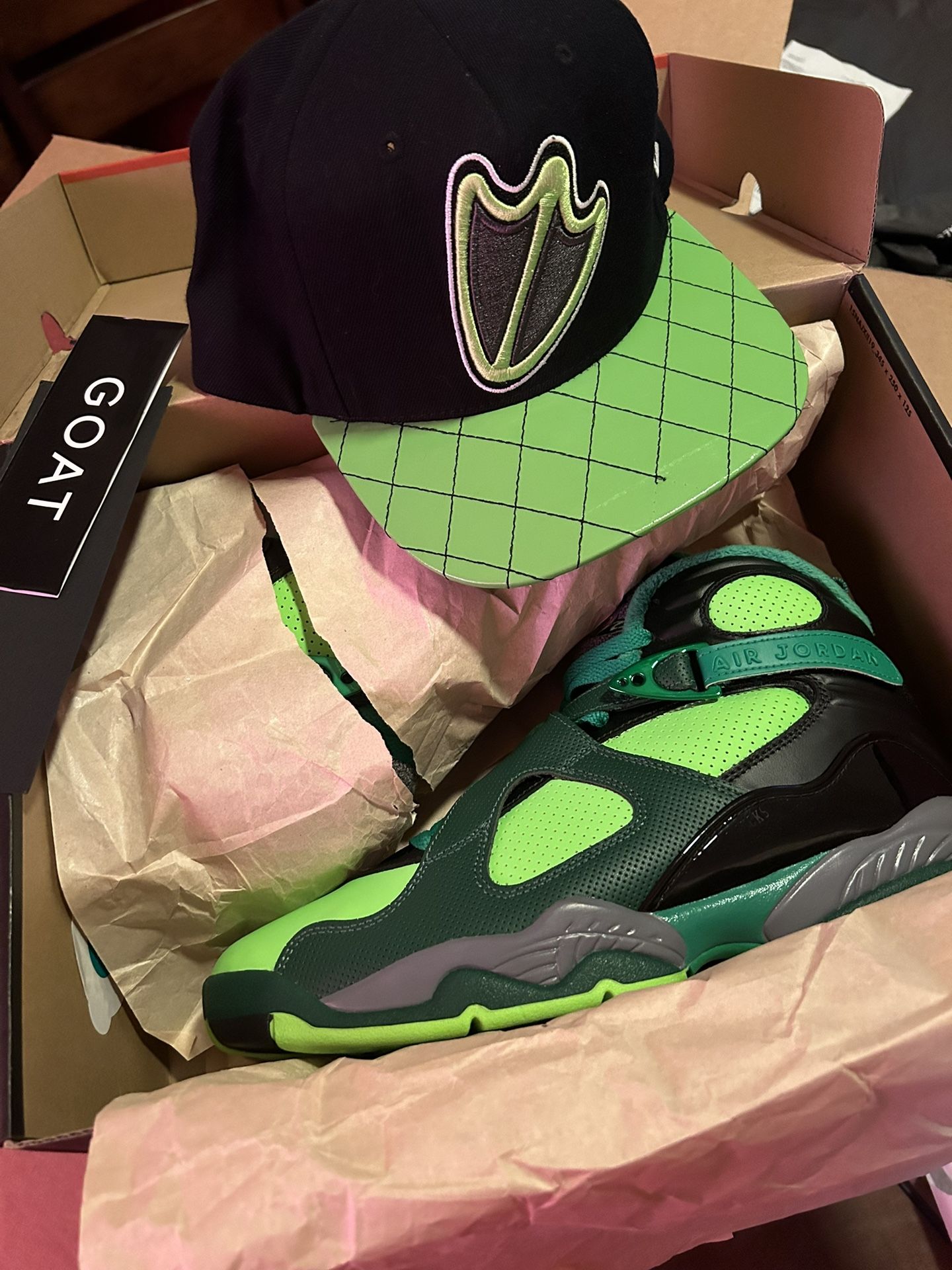 Rare Promo Sample Nike Air Jordan 8 VIII Oregon Size 9 Ducks PE