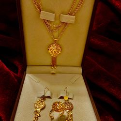 Real Gold 4 Pieces Set