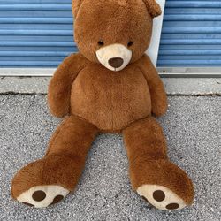 5’feet Long Teddy Bear Stuffed Animal - Used 