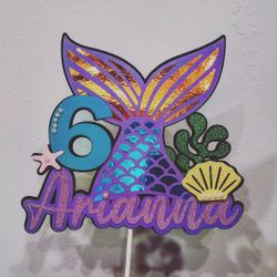 Mermaid Personalized Party Decorations