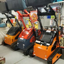 Skid Steers and Excavators 