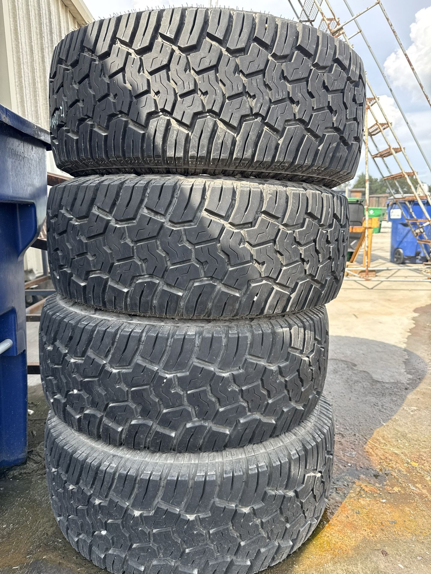 4 Yokohama Geolandar X A/T Tires