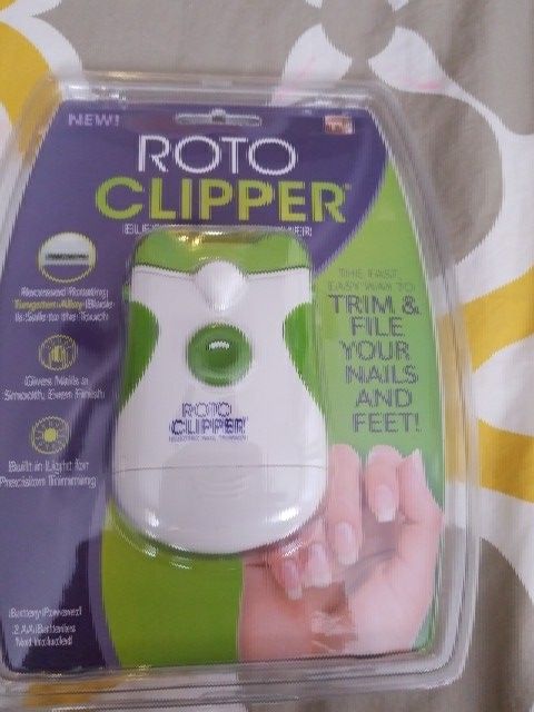 Roto clipper electric nail clipper