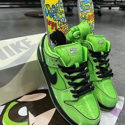 Nike SB Power Puff Girls Green 9.5