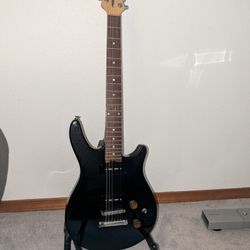 1999 Peavey Firenza P90 Electric Guitar in Black Sparkle
