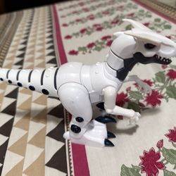 White Robot Dinosaur Toy Musical