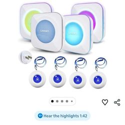 Caregiver Pager Wirelss Call Button Alert System