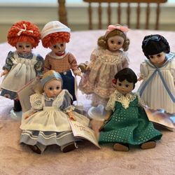 Madame Alexander Dolls Total Of 6