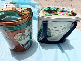 Girl Scout tin