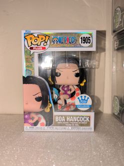 Funko Pop! One Piece Plus Boa Hancock #1905 Funko ExclusiveThe Funko Pop! Plus Boa Hancock #1905 is an exclusive vinyl figure from the One Piece franc