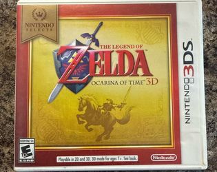 Legend of Zelda ocarina of time 3ds