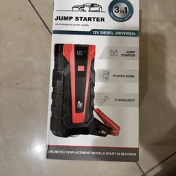 3-in-1 Jump Starter Brand New 