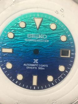 Seiko  watch marine master face dial
