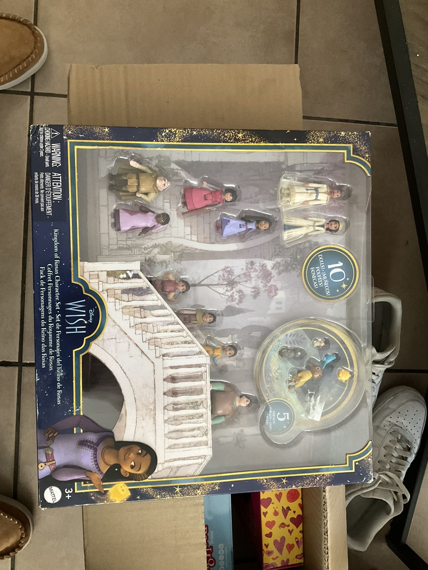 Disney Wish 10 Piece Dolls