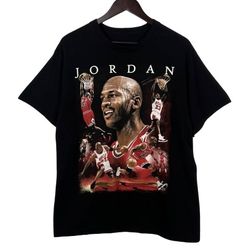 Jump Man Vintage washed Tee Shirt SMALL
