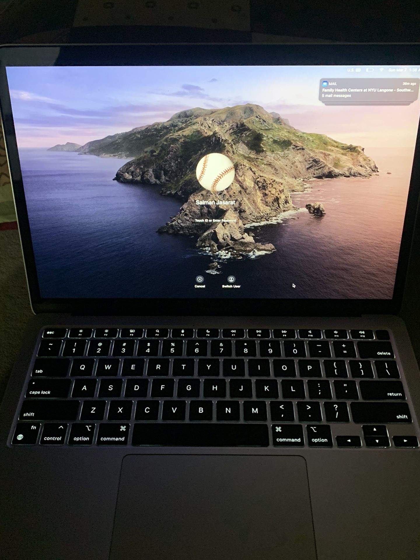 13 inch MacBook Air With Apple M1 Chip