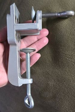 Vintage Ping Pong Table Net Clamp