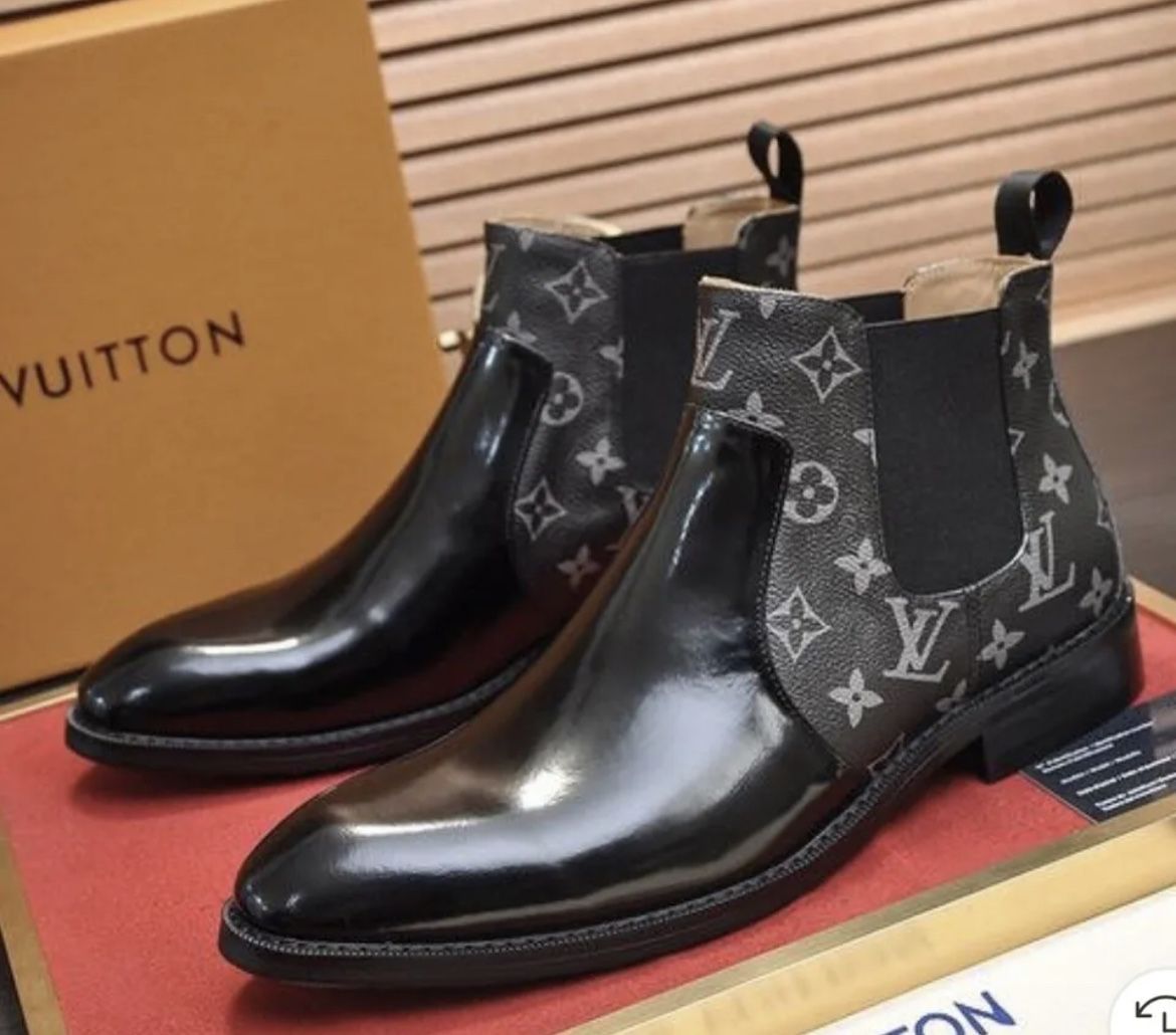 Louis vuitton chelsea boots mens clearance