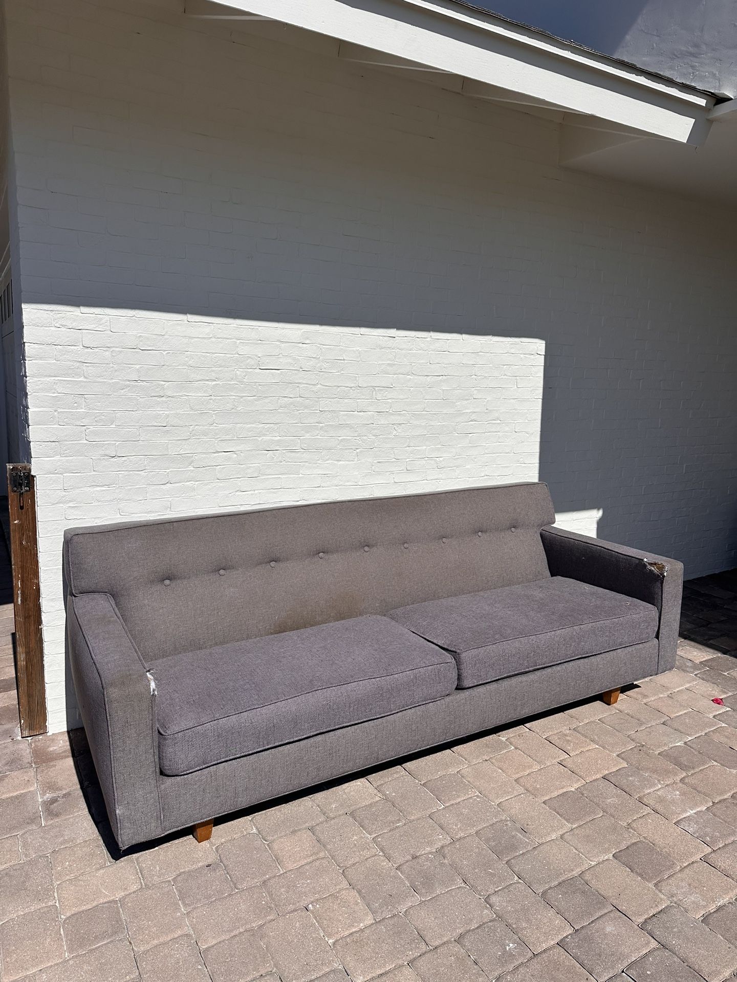 FREE - Modern Grey Couch