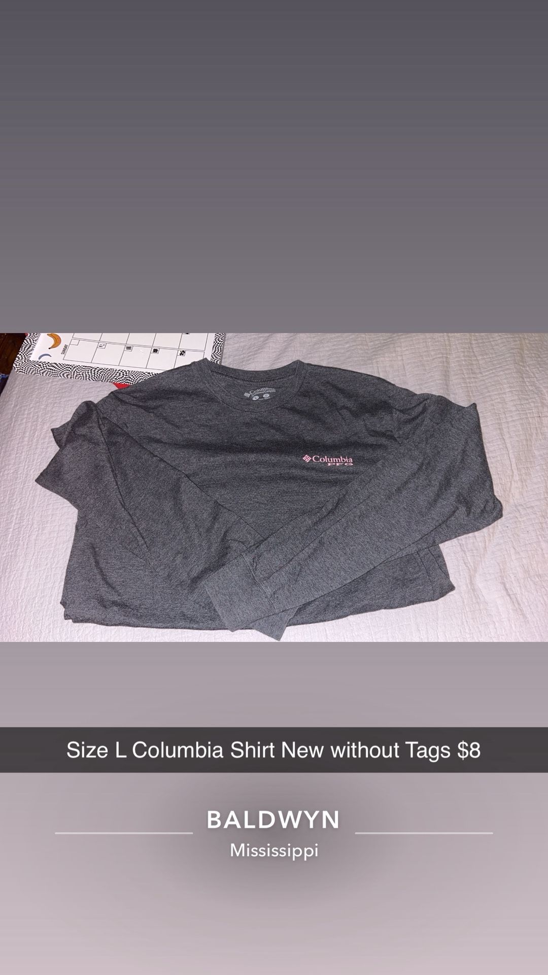 Columbia Long Sleeve