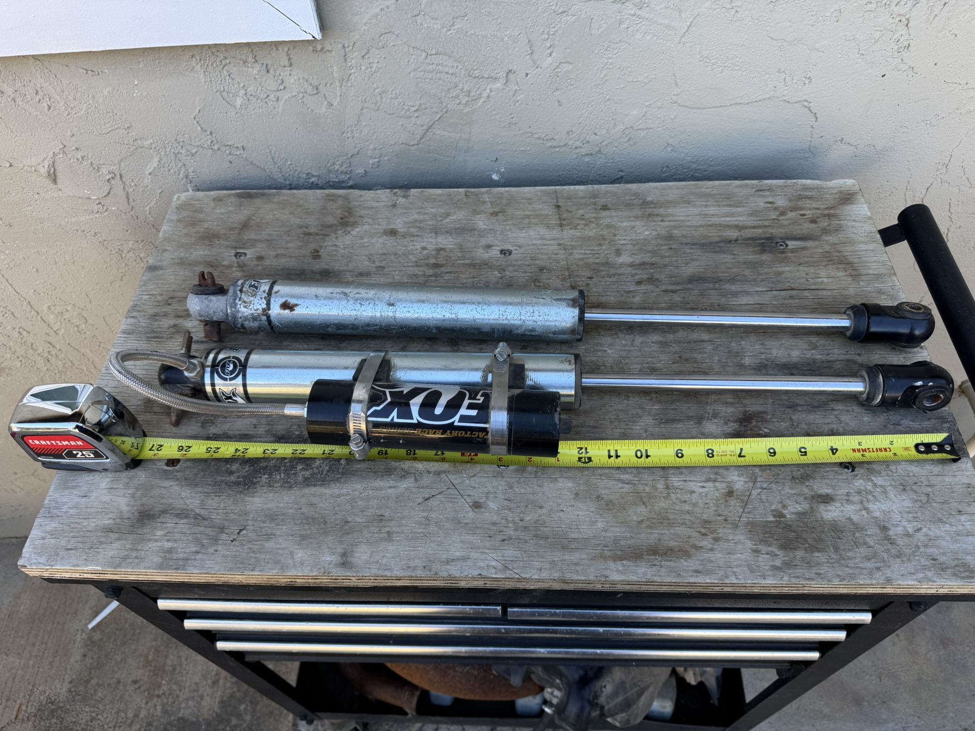 Fox Factory Race 2.0 X 10.0 Smooth Body Remote Shock