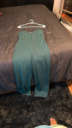 Dark Green Romper Size Medium