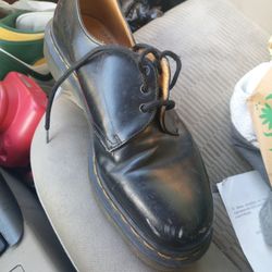 Zapatos Usados DR Martens En Buenas Condiciones Original Hechos En England #9.5