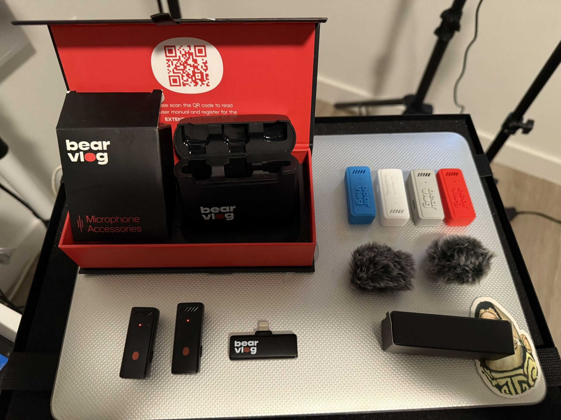 bear vlog wireless microphone