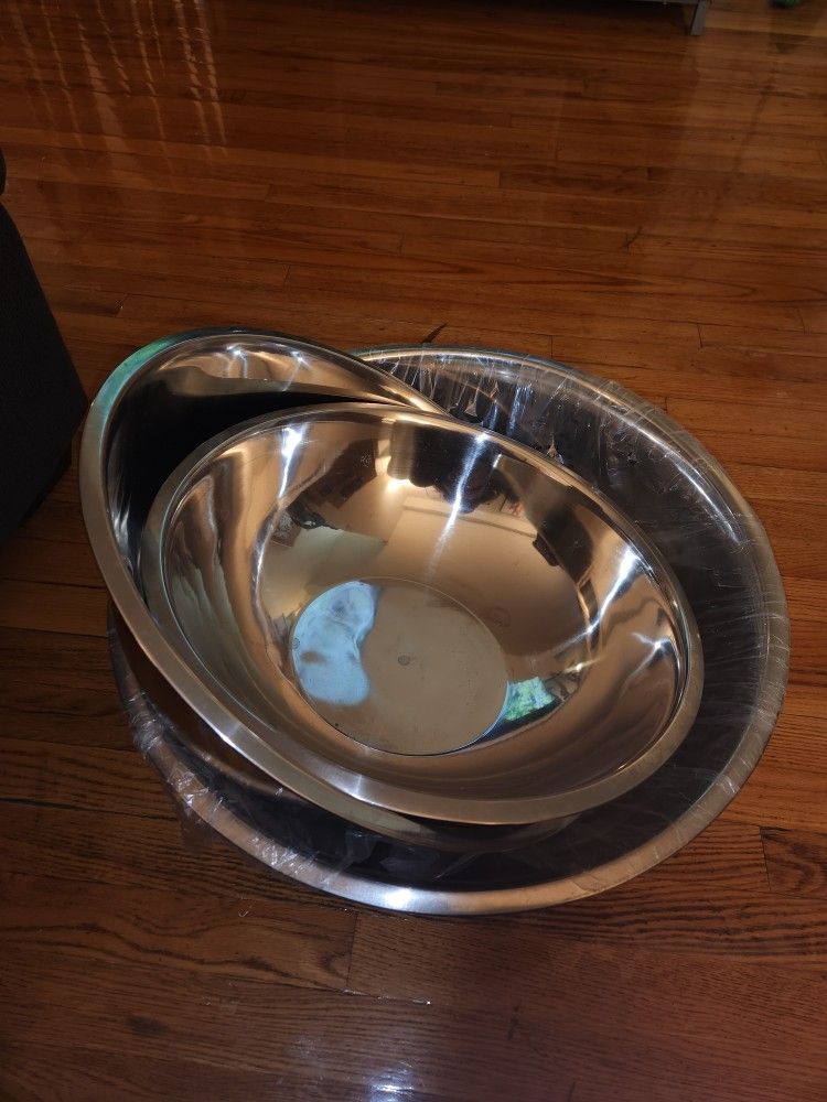 13,20,30 Qt Mixing Bowls