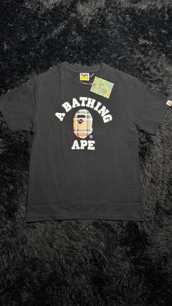 BAPE College Ape Head T-Shirt – Black / Brown