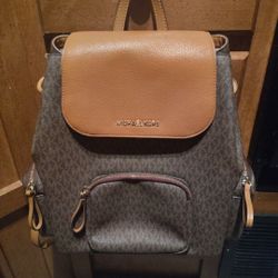 Authentic Michael Kors Backpack /Purse 