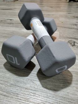 10 lb weights set. Brand new