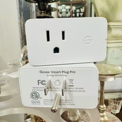 Govee Smart Plug with Energy Monitoring, No Hub Required (Two Plug)