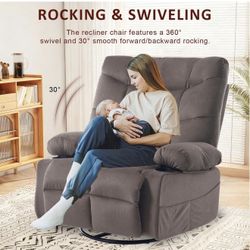 Swivel Rocker Recliner Chair