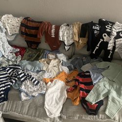 Bag Full Of Baby Boy Clothes Bundle 